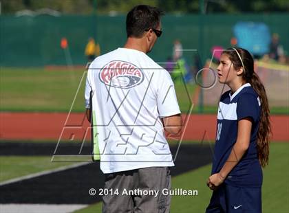 Thumbnail 2 in Calvary Chapel vs Santa Ana Valley (Westminster Girls Soccer Tournament) photogallery.