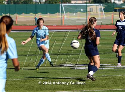Thumbnail 2 in Calvary Chapel vs Santa Ana Valley (Westminster Girls Soccer Tournament) photogallery.