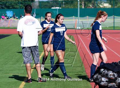 Thumbnail 2 in Calvary Chapel vs Santa Ana Valley (Westminster Girls Soccer Tournament) photogallery.