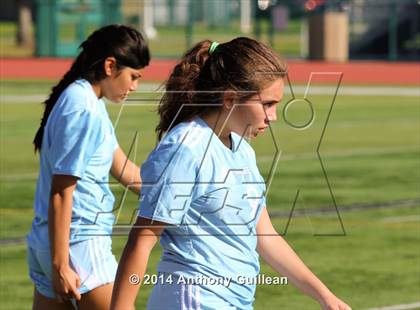 Thumbnail 2 in Calvary Chapel vs Santa Ana Valley (Westminster Girls Soccer Tournament) photogallery.
