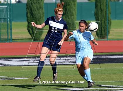 Thumbnail 3 in Calvary Chapel vs Santa Ana Valley (Westminster Girls Soccer Tournament) photogallery.