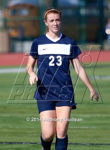 Thumbnail 2 in Calvary Chapel vs Santa Ana Valley (Westminster Girls Soccer Tournament) photogallery.