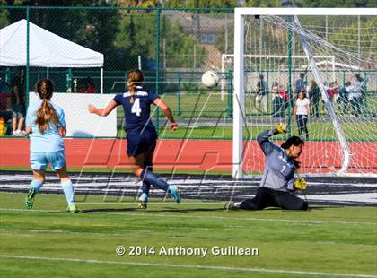 Thumbnail 3 in Calvary Chapel vs Santa Ana Valley (Westminster Girls Soccer Tournament) photogallery.