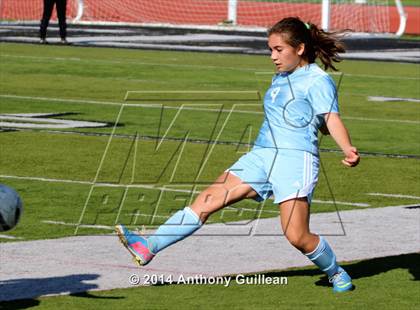 Thumbnail 2 in Calvary Chapel vs Santa Ana Valley (Westminster Girls Soccer Tournament) photogallery.