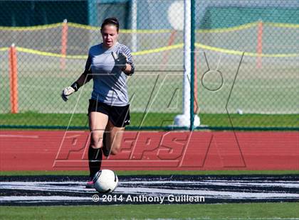Thumbnail 1 in Calvary Chapel vs Santa Ana Valley (Westminster Girls Soccer Tournament) photogallery.