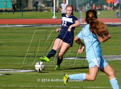 Thumbnail 2 in Calvary Chapel vs Santa Ana Valley (Westminster Girls Soccer Tournament) photogallery.