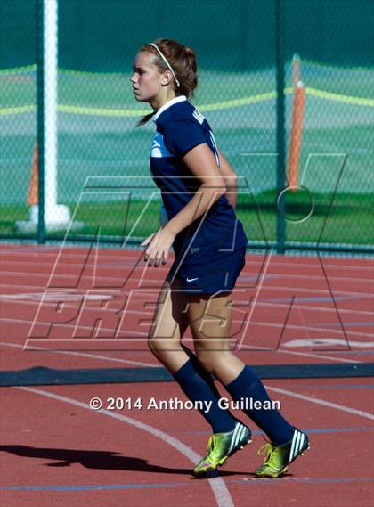 Thumbnail 2 in Calvary Chapel vs Santa Ana Valley (Westminster Girls Soccer Tournament) photogallery.