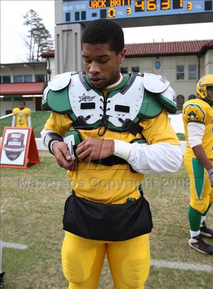 Thumbnail 2 in Britt vs. Richmond (NCHSAA 4-AA Football Final) photogallery.