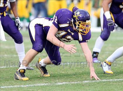 Thumbnail 1 in Britt vs. Richmond (NCHSAA 4-AA Football Final) photogallery.