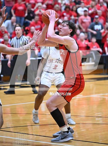 Thumbnail 2 in Cornerstone Academy vs. South Webster (OHSAA DIV VII State Semifinal) photogallery.