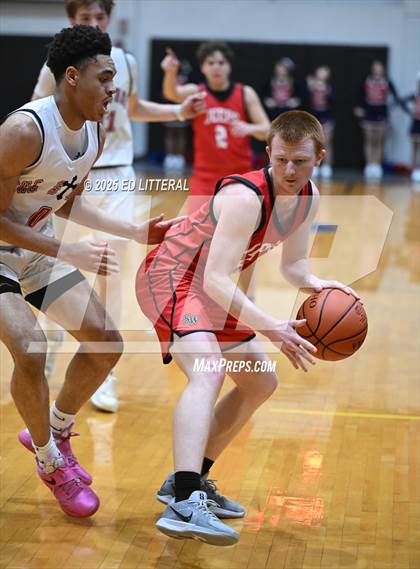 Thumbnail 1 in Cornerstone Academy vs. South Webster (OHSAA DIV VII State Semifinal) photogallery.