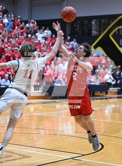 Thumbnail 3 in Cornerstone Academy vs. South Webster (OHSAA DIV VII State Semifinal) photogallery.