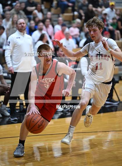 Thumbnail 1 in Cornerstone Academy vs. South Webster (OHSAA DIV VII State Semifinal) photogallery.