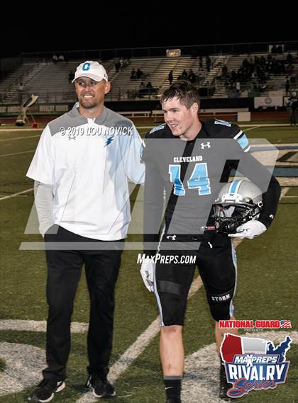 Thumbnail 2 in Rio Rancho @ Cleveland (2018 MaxPreps Rivalry Series) photogallery.