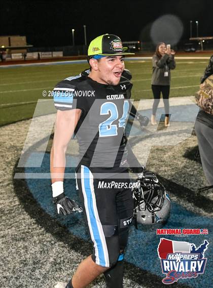 Thumbnail 1 in Rio Rancho @ Cleveland (2018 MaxPreps Rivalry Series) photogallery.