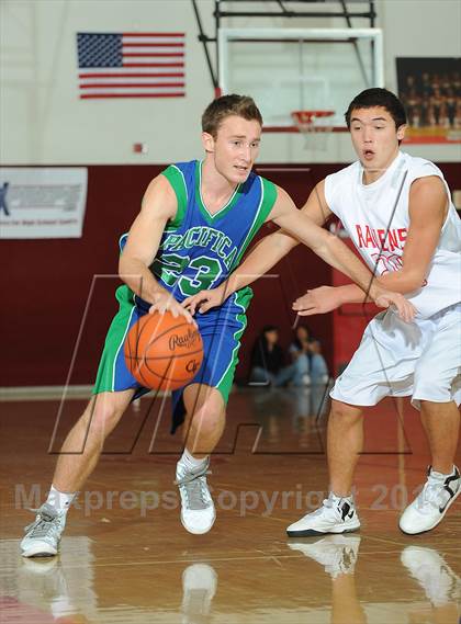 Thumbnail 1 in Pacifica Christian vs. Canyon Crest Academy (MaxPreps Holiday Classic) photogallery.