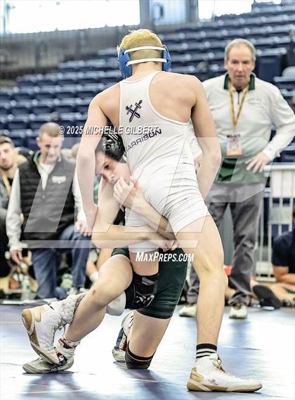 Thumbnail 2 in NYSPHSAA Wrestling Dual Finals  Semi-Finals (Minisink Valley vs Webster Shroeder) photogallery.