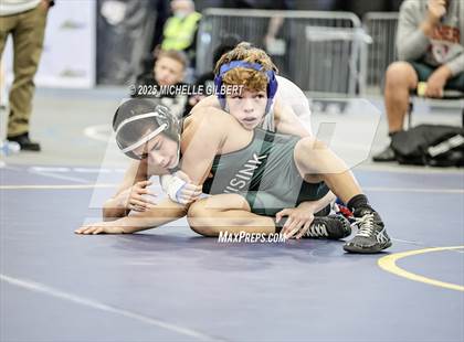 Thumbnail 1 in NYSPHSAA Wrestling Dual Finals  Semi-Finals (Minisink Valley vs Webster Shroeder) photogallery.