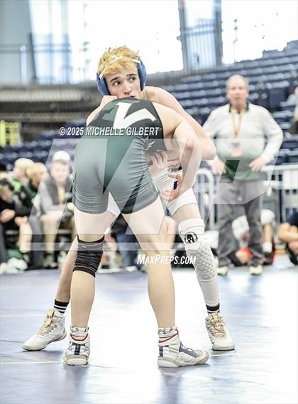 Thumbnail 3 in NYSPHSAA Wrestling Dual Finals  Semi-Finals (Minisink Valley vs Webster Shroeder) photogallery.
