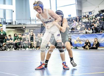 Thumbnail 3 in NYSPHSAA Wrestling Dual Finals  Semi-Finals (Minisink Valley vs Webster Shroeder) photogallery.