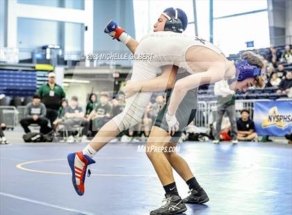 Thumbnail 1 in NYSPHSAA Wrestling Dual Finals  Semi-Finals (Minisink Valley vs Webster Shroeder) photogallery.