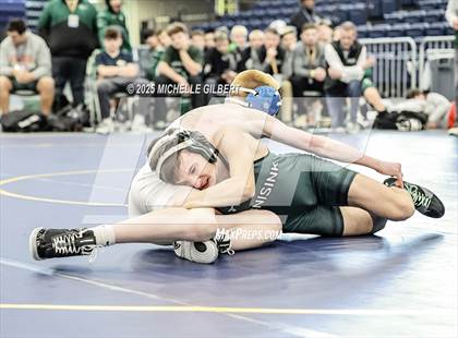 Thumbnail 3 in NYSPHSAA Wrestling Dual Finals  Semi-Finals (Minisink Valley vs Webster Shroeder) photogallery.