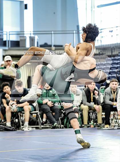 Thumbnail 3 in NYSPHSAA Wrestling Dual Finals  Semi-Finals (Minisink Valley vs Webster Shroeder) photogallery.