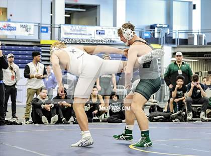Thumbnail 2 in NYSPHSAA Wrestling Dual Finals  Semi-Finals (Minisink Valley vs Webster Shroeder) photogallery.