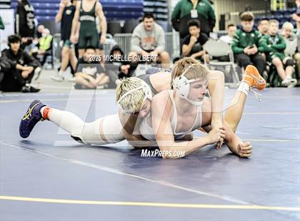 Thumbnail 3 in NYSPHSAA Wrestling Dual Finals  Semi-Finals (Minisink Valley vs Webster Shroeder) photogallery.