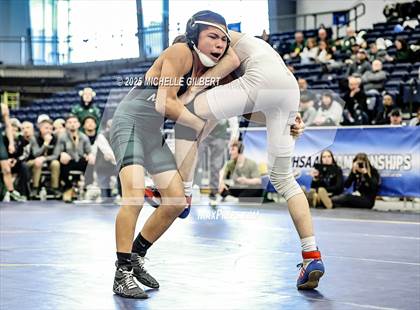 Thumbnail 2 in NYSPHSAA Wrestling Dual Finals  Semi-Finals (Minisink Valley vs Webster Shroeder) photogallery.
