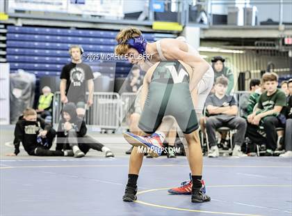 Thumbnail 1 in NYSPHSAA Wrestling Dual Finals  Semi-Finals (Minisink Valley vs Webster Shroeder) photogallery.