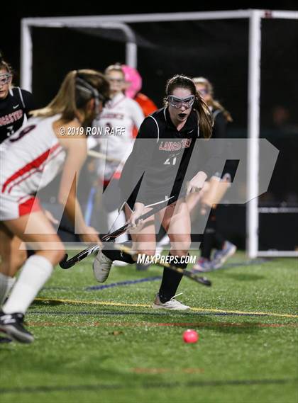 Thumbnail 2 in Lancaster vs Clarence (Section VI Semifinal) photogallery.