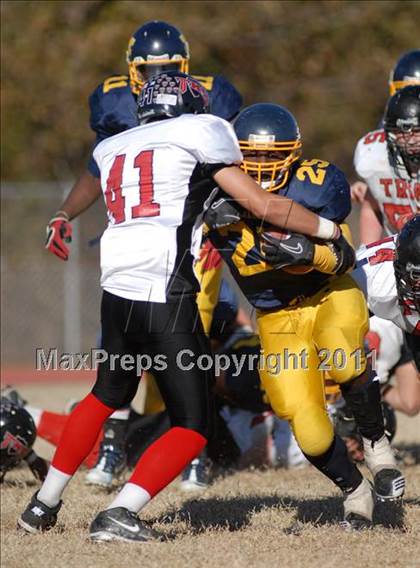 Thumbnail 2 in Triad @ Marion (IHSA Class 5A Playoffs - First Round) photogallery.