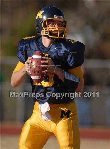 Thumbnail 3 in Triad @ Marion (IHSA Class 5A Playoffs - First Round) photogallery.