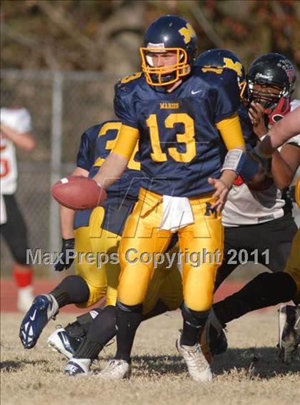 Thumbnail 1 in Triad @ Marion (IHSA Class 5A Playoffs - First Round) photogallery.