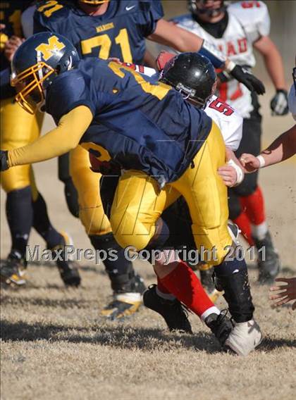 Thumbnail 2 in Triad @ Marion (IHSA Class 5A Playoffs - First Round) photogallery.