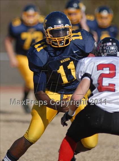 Thumbnail 2 in Triad @ Marion (IHSA Class 5A Playoffs - First Round) photogallery.