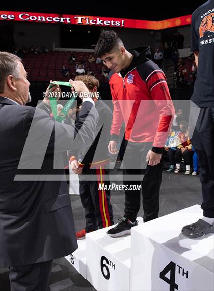 Thumbnail 2 in CIF State Boys Wrestling Championships (Podium Awards) photogallery.
