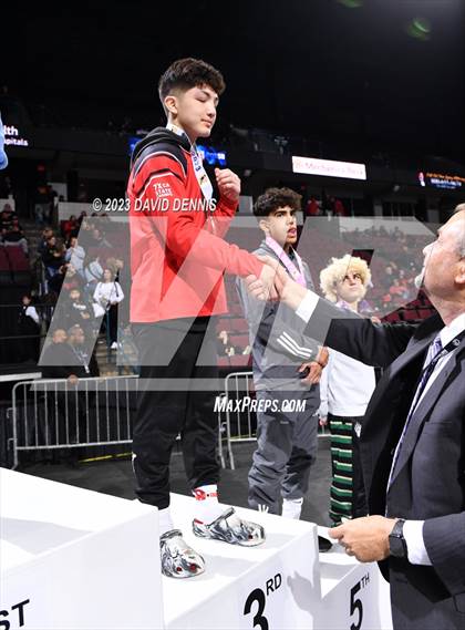 Thumbnail 2 in CIF State Boys Wrestling Championships (Podium Awards) photogallery.