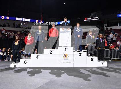 Thumbnail 2 in CIF State Boys Wrestling Championships (Podium Awards) photogallery.