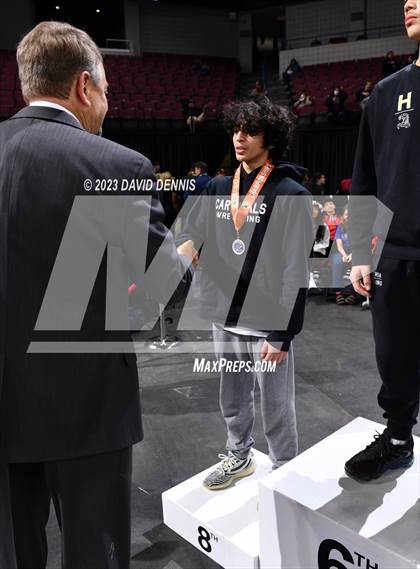 Thumbnail 2 in CIF State Boys Wrestling Championships (Podium Awards) photogallery.