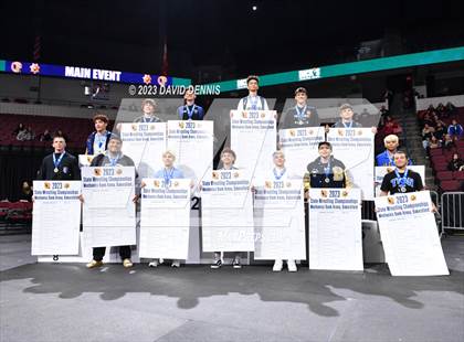 Thumbnail 3 in CIF State Boys Wrestling Championships (Podium Awards) photogallery.