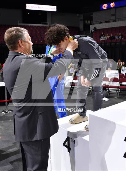 Thumbnail 1 in CIF State Boys Wrestling Championships (Podium Awards) photogallery.