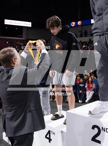 Thumbnail 2 in CIF State Boys Wrestling Championships (Podium Awards) photogallery.