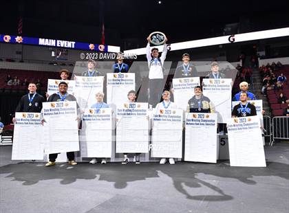 Thumbnail 3 in CIF State Boys Wrestling Championships (Podium Awards) photogallery.