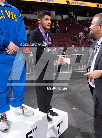 Thumbnail 2 in CIF State Boys Wrestling Championships (Podium Awards) photogallery.