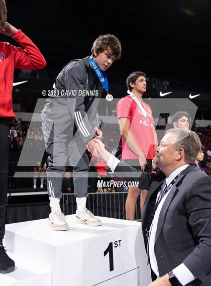 Thumbnail 1 in CIF State Boys Wrestling Championships (Podium Awards) photogallery.