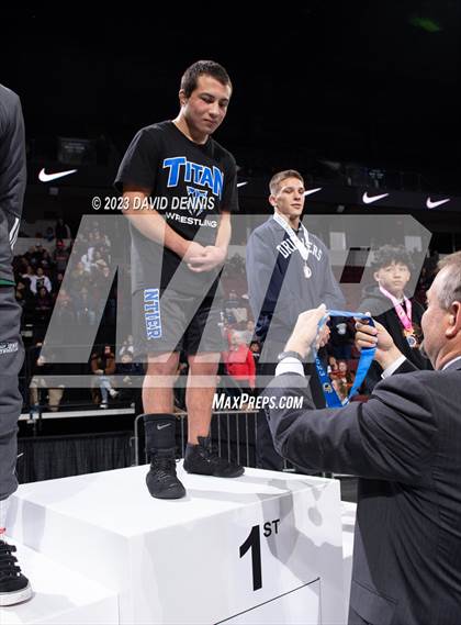 Thumbnail 3 in CIF State Boys Wrestling Championships (Podium Awards) photogallery.