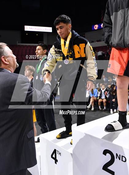 Thumbnail 2 in CIF State Boys Wrestling Championships (Podium Awards) photogallery.