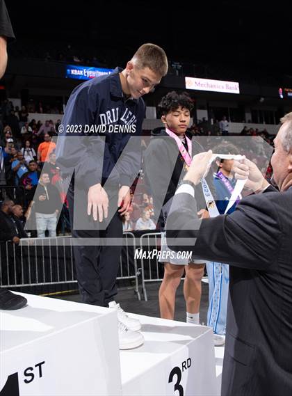 Thumbnail 3 in CIF State Boys Wrestling Championships (Podium Awards) photogallery.
